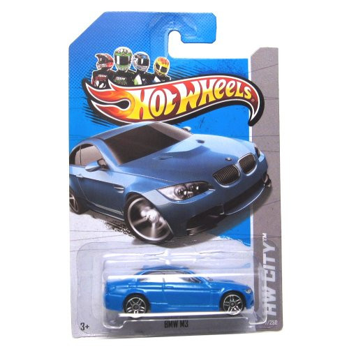 Hot Wheels 2013, BMW M3 (BLUE), HW CITY, #7/250. 1:64 Scale.