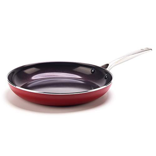 Blue Diamond CC002532-001 Red Diamond Pan, 12'' Frypan