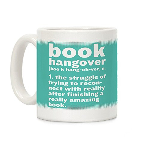 LookHUMAN Book Hangover Definition White 11 Ounce Ceramic Coffee Mug LookHUMAN Book Hangover Definition White 11 Ounce Ceramic Coffee Mug