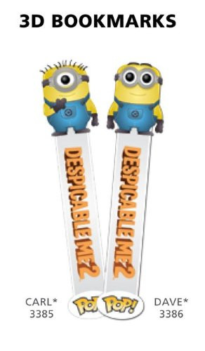 Funko POP! 3D Bookmark - Despicable Me 2 - Dave