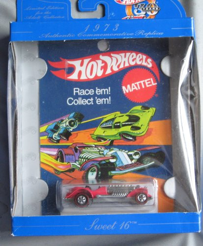 Hot Wheels 30th Anniversary Commerative Replica 1973 Sweet 16 RED
