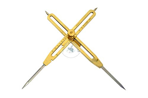 Brass Divider Proportional Engineer Drafting Tool 9" Steel 20% Off