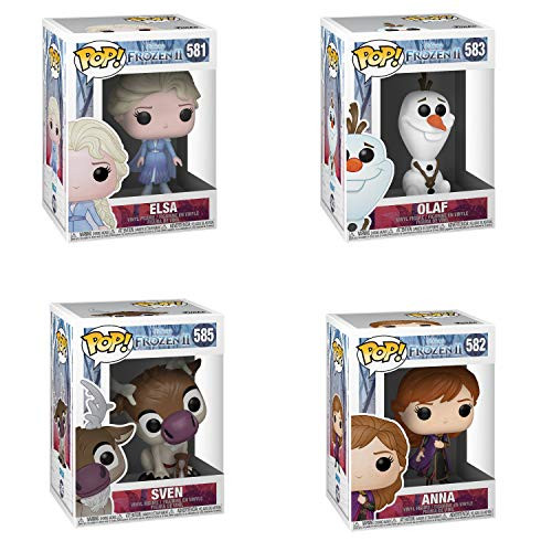 Funko Disney: Pop! Frozen 2 Collectors Set - Elsa, Anna, Olaf, Sven Funko Disney: Pop! Frozen 2 Collectors Set - Elsa, Anna, Olaf, Sven