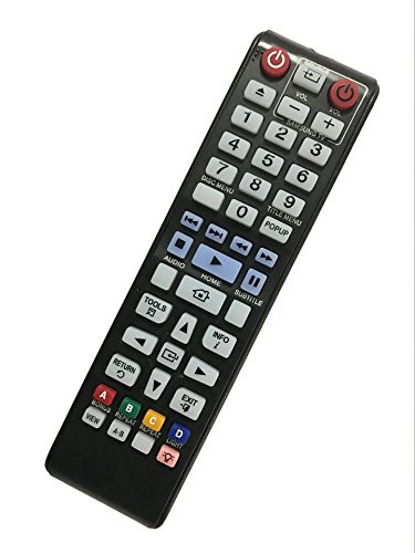 Replacement Remote Controller fit for BD-HM57C BD-F5100 BD-H6500/ZA BD-F5100/ZX Samsung DVD Blu-Ray Player