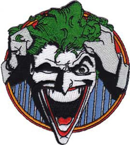 Application P-DC-0017 Patch DC Comics JOKR, Joker Laughing