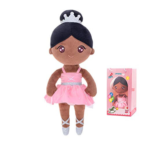 Conzy Stuffed Baby Doll Gifts for Girl Super Soft Buddy Cuddly Baby Girl Toy Gifts wtih Gift Bag 13 Inches in Standing (Ballet Girl)