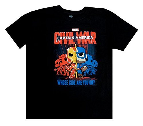 Funko Marvel Marvel Collector Corps Captain America Civil War T-Shirt [XX-Large]