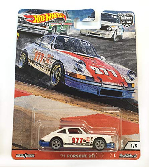 Hot Wheels Car Culture Door Slammers '71 Porsche 911 1/5, White Hot Wheels Car Culture Door Slammers '71 Porsche 911 1/5, White