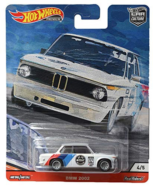 Hot Wheels Car Culture Door Slammers BMW 2002 4/5, White Hot Wheels Car Culture Door Slammers BMW 2002 4/5, White
