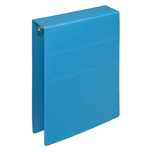 Carstens 2-Inch Heavy Duty 3-Ring Binder - Top Opening, Pool Blue