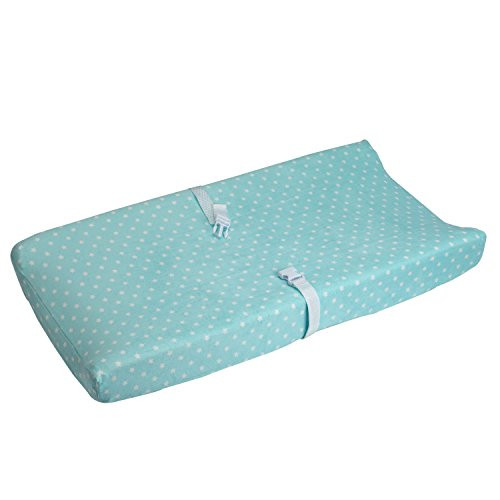 Carter's Changing Pad Cover, Turquoise Stars, One Size