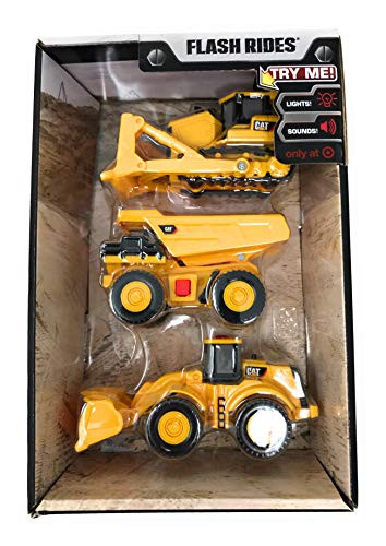 CAT Flash Rides Bulldozer, Wheel Loader, Dump Truck