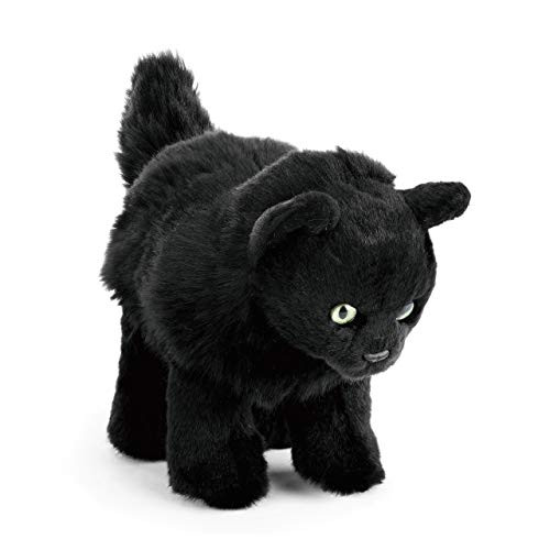 DEMDACO Cat Small Midnight Black 8 inch Polyester Fabric Plush Stuffed Animal Toy DEMDACO Cat Small Midnight Black 8 inch Polyester Fabric Plush Stuffed Animal Toy