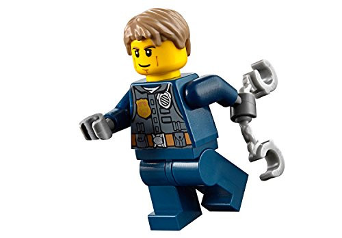 LEGO City MiniFigure: Police - Undercover Chase McCain (Dark Blue Uniform w/ Handcuffs)