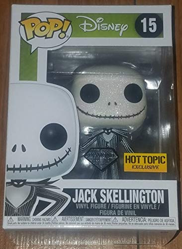 Funko POP! Disney: Jack Skellington [Diamond Collection] #15 - Hot Topic Exclusive!