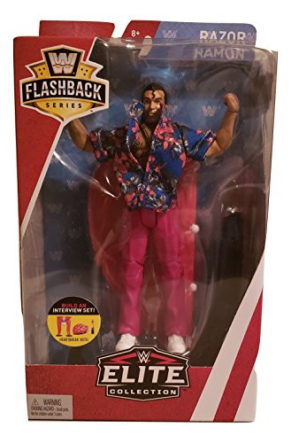 Mattel WWE Elite Collection Flashback Series Exclusive Razor Ramon Figure