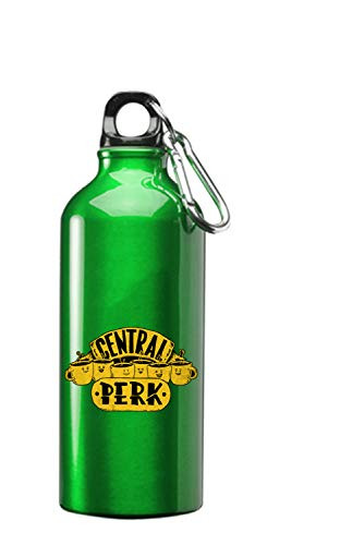 Hat Shark Central Perk - Parody Design 3D Color Printed 17 oz Stainless Steel Water Bottle Green