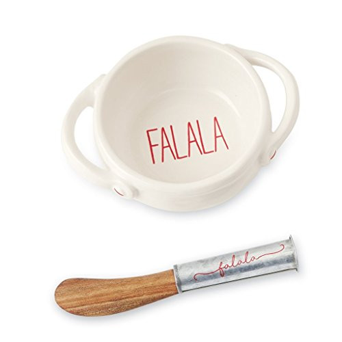 Mud Pie FA LA DIP Bowl Set