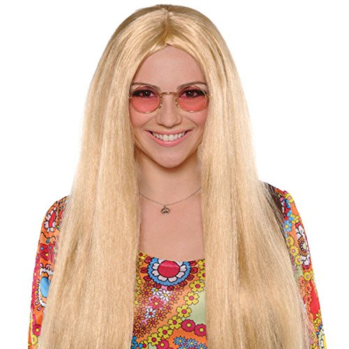 amscan Sunshine Day Wig One Size, Blonde