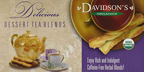 Davidson's Tea Single Serve Cherries Jubilee, 100-Count Tea Bags