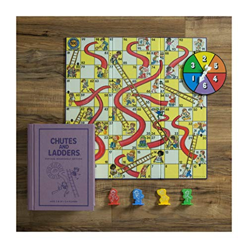 Chutes and Ladders Vintage Bookshelf Edition