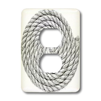 3dRose  lsp_109459_6 Circle Me Nautical 2 Plug Outlet Cover