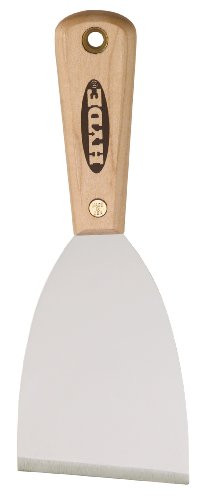 Hyde Tools 07410 3-Inch Stiff Hardwood Scraper