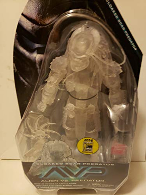 NECA Alien vs. Predator AVP Cloaked Scar Predator SDCC Exclusive 2016 NECA Alien vs. Predator AVP Cloaked Scar Predator SDCC Exclusive 2016