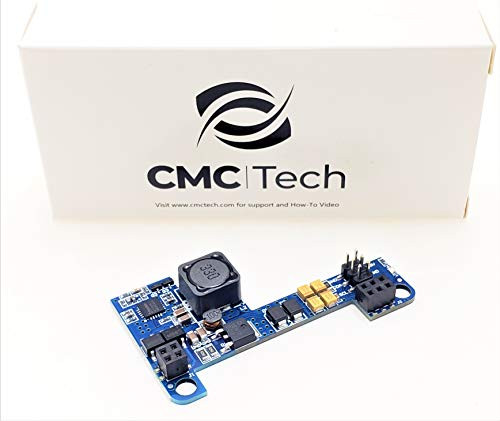 CMC TECH 5.2V@3.5A 17.5Watt Power Over Ethernet (POE) HAT for Raspberry Pi 4 Model B and Pi 3 Model B+ IEEE 802.3af or 802.3at PoE Network Standard Compliant