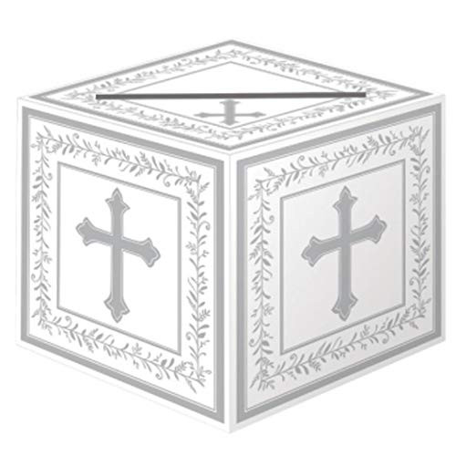 amscan Party Accessory, 9" H x 9" W x 9" D, White