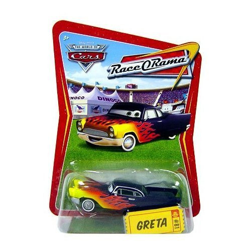 Disney / Pixar CARS Movie 1:55 Die Cast Car Series 4 Race-O-Rama Greta