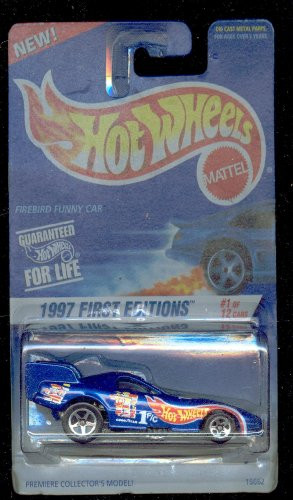 Hot Wheels 1997-509 First Edition 1 of 12 Firebird Funny CAR 1:64 Scale