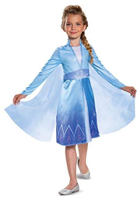 Disguise Disney Elsa Frozen 2 Classic Girls' Halloween Costume Disguise Disney Elsa Frozen 2 Classic Girls' Halloween Costume