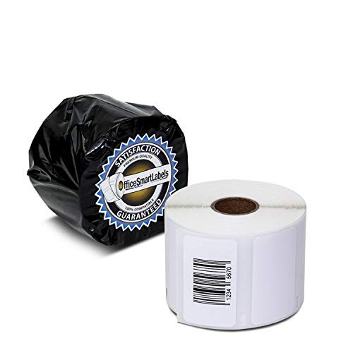 OfficeSmartLabels - 2-1/4" x 1-1/4" Multipurpose Labels, Compatible with Dymo 30334 (1 Roll - 1000 Labels Per Roll)