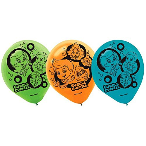 Latex Balloons | Bubble Guppies Collection | Party Accessory