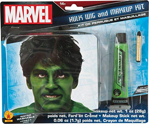 Rubie's Men's Marvel Universe Adult Hulk Makeup Kit, Multi, One Size