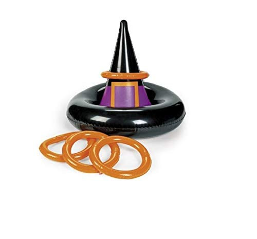 Inflatable Witch Hat Ring Toss Game