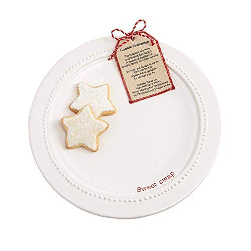 Mud Pie Sweet Swap Cookie Exchange Holiday Plate Set
