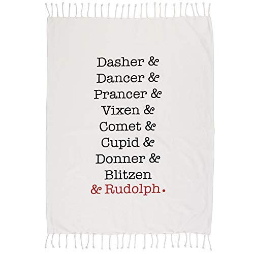 Mud Pie Reindeer Blanket