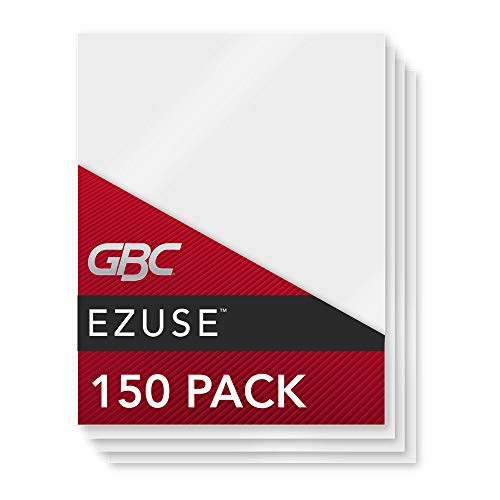 Swingline GBC Thermal Laminating Sheets / Pouches, Letter Size, 5 Mil, EZUse, 150-Count (3740723) Swingline GBC Thermal Laminating Sheets / Pouches, Letter Size, 5 Mil, EZUse, 150-Count (3740723)