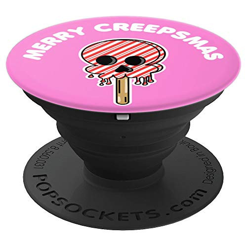 Pastel Goth Horror Christmas Kawaii Ice Cream Bar Funny PopSockets Grip and Stand for Phones and Tablets