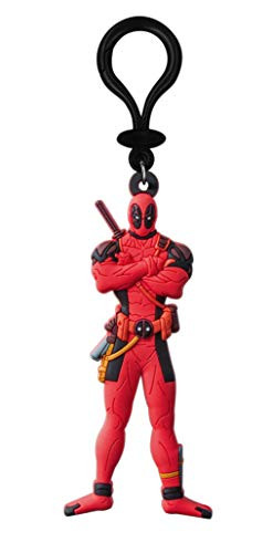 Marvel Deadpool Soft Touch PVC Key Ring Action Figure