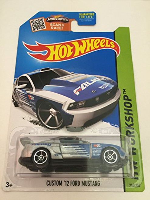 Hot Wheels, 2015 HW Workshop, Custom '12 Ford Mustang [Silver] #240/250