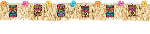 Amscan Tiki Party Fringe Banner, 70" x 9"
