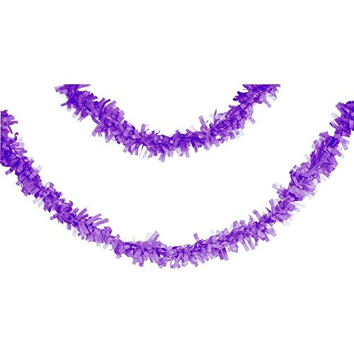 Creative Converting 329624, AMETHYST TISSUE GARLAND, 25'