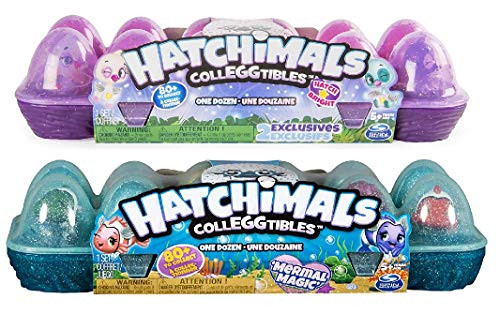 Hatchimals CollEGGtibles Season 4, 12 Pack Egg Carton & Hatchimals CollEGGtibles Season 5, 12Pack Egg Carton (Styles and Colors May Vary) Including Blizy Maze Pen. Hatchimals CollEGGtibles Season 4, 12 Pack Egg Carton & Hatchimals CollEGGtibles Season 5, 12Pack Egg Carton (Styles and Colors May Vary) Including Blizy Maze Pen.