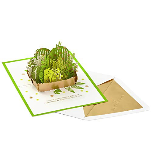 Hallmark Signature Paper Wonder Pop Up Mothers Day Card (Succulents, More Love Every Day) Hallmark Signature Paper Wonder Pop Up Mothers Day Card (Succulents, More Love Every Day)