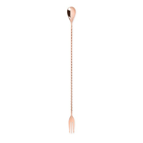 Viski 4881 Summit Trident Barspoon, Copper
