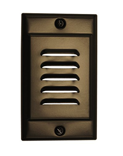 NICOR Lighting Vertical Faceplate for STP-10-120-WH, Oil-Rubbed Bronze (FPVOB)