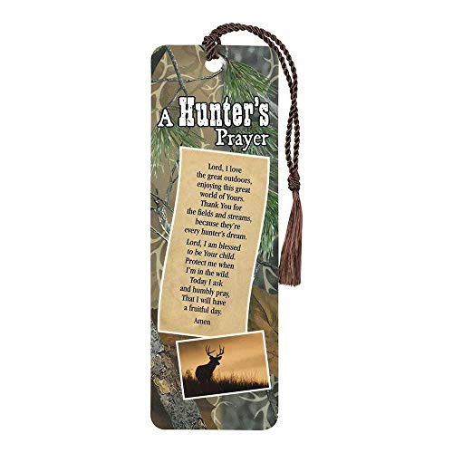 A Hunter's Prayer Camouflage Forest Cardstock Tassel Bookmark Tags, Pack of 12 A Hunter's Prayer Camouflage Forest Cardstock Tassel Bookmark Tags, Pack of 12